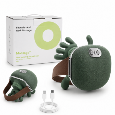 Picture of Rechargeable Neck and Shoulder Massager – 2000mAh Battery with USB Type-C Charging