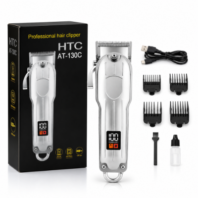 Picture of HTC AT-130C Professional Hair Clipper USB Rechargeable Hair Trimmer