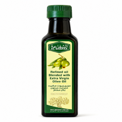 Picture of AL SHAFAA Refined Oil Blended with Extra Virgin Olive Oil (250ml)