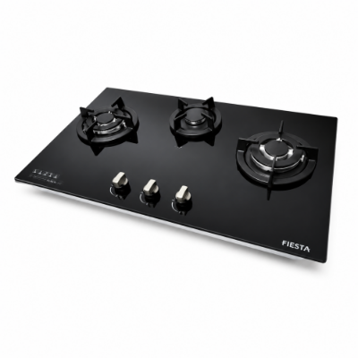 Picture of FIESTA F3-B90 Table Top Gas Stove 3 Burner Black