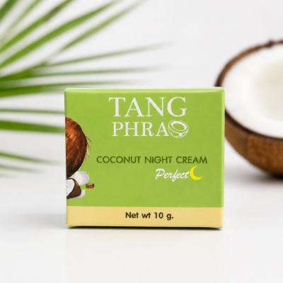 Picture of Tang Phrao Coconut Night Cream 10g | Overnight Moisturizing Face Cream