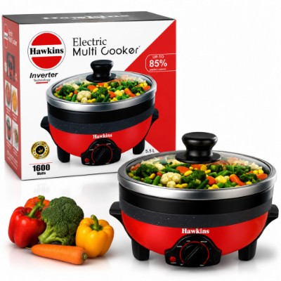 Picture of Hawkins 5.5L Electric Multi Cooker 1600W Non-Stick