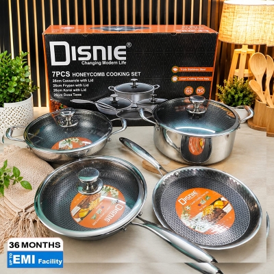 Picture of Disnie 11 Pcs SUS 316 Honeycomb Cooking Set