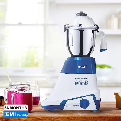 Picture of Portable Durable Household Orpat Kitchen Platinum 1200 - Watt Mixer Grinder & Blender for Home with powerful Motor