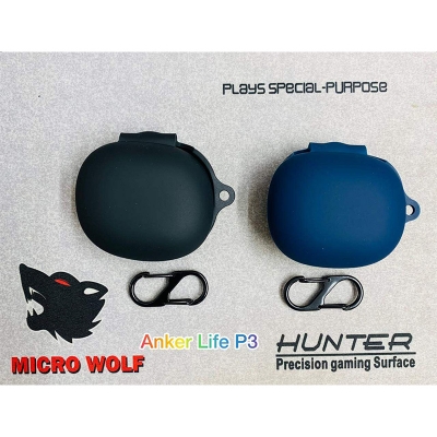 Picture of Anker Life P3 Only cover Premium Artificial Carrying cover Shockproof Earbuds Protective Cover Box For Buds Soft Silicone Bluetooth Headphone Cover