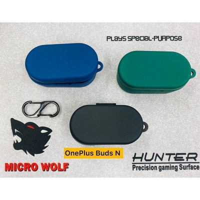 Picture of Oneplus Buds N Only cover Premium Artificial Carrying cover Shockproof Earbuds Protective Cover Box For Buds Soft Silicone Bluetooth Headphone Cover