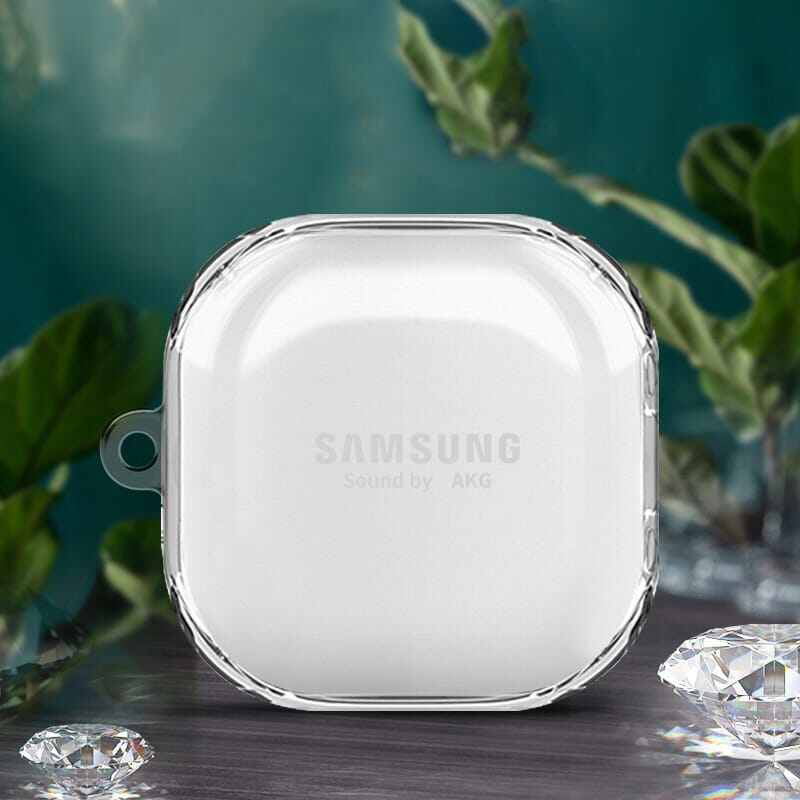 Picture of Samsung Buds Pro Only cover Premium Artificial Carrying cover Shockproof Earbuds Protective Cover Box For Buds Soft Silicone Bluetooth Headphone Cover-Black