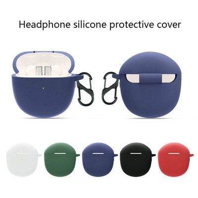 Picture of Realme buds air 2 / 2 Pro Only cover Premium Artificial Carrying cover Shockproof Earbuds Cover Box For Buds Soft Silicone Bluetooth Headphone Cover