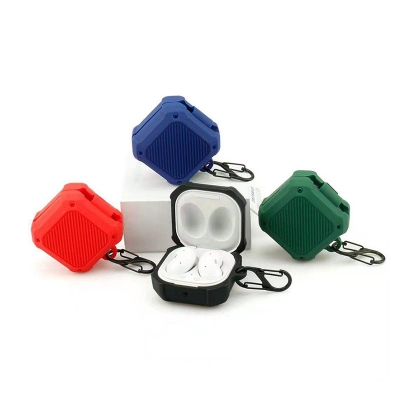 Picture of Samsung Buds Pro Treasure Chest Only cover Premium Artificial Carrying cover Shockproof Earbuds Protective Cover Box For Buds Soft Silicone Bluetooth Headphone Cover