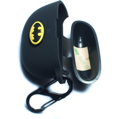 Picture of Redmi Buds 4 Active Batman Edition Only cover Premium Artificial Carrying cover Shockproof Earbuds Protective Cover-Black