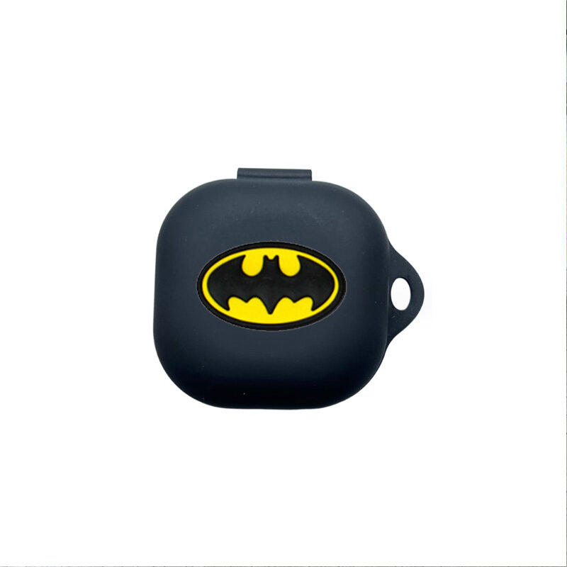 Picture of QCY T13 ANC Batman Edition Only cover Premium Carrying cover Shockproof Earbuds Protective Cover Box For Buds Soft Silicone Bluetooth Headphone Cover-Black