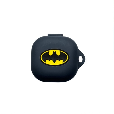 Picture of QCY T13 ANC Batman Edition Only cover Premium Carrying cover Shockproof Earbuds Protective Cover Box For Buds Soft Silicone Bluetooth Headphone Cover-Black