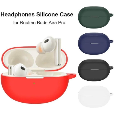 Picture of Silicone Protective Cover For Realme Buds Air 5 Pro