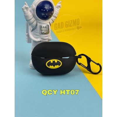 Picture of QCY ArcBuds HT07 ANC Batman Edition Premium silicon headphone cover-Black