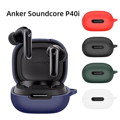 Picture of ANKER Soundcore P40i Premium Shockproof Silicone Protective Case for Earbuds-Black