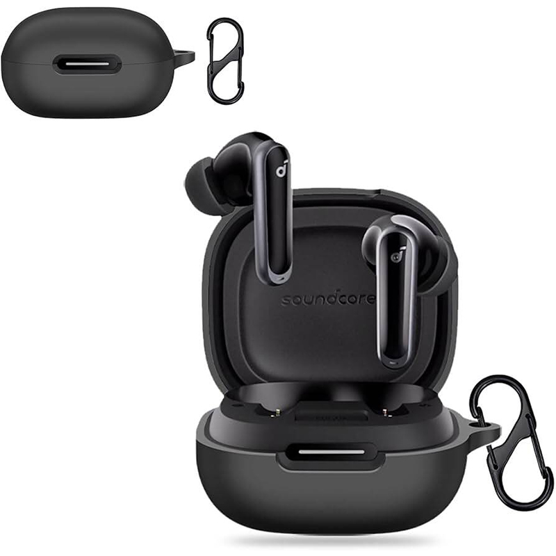 Picture of ANKER Soundcore P40i Premium Shockproof Silicone Protective Case for Earbuds-Black