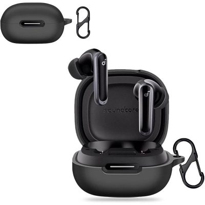 Picture of ANKER Soundcore P40i Premium Shockproof Silicone Protective Case for Earbuds-Black