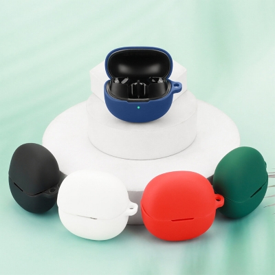 Picture of QCY HT08 MeloBuds Pro Silicone Protective Cover - Shockproof Earbuds Case-Black