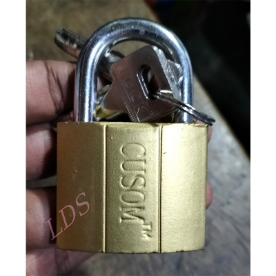 Picture of Cusom Padi Dcks Top Security 50 mm Pad Lock 1pcs-Gold