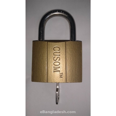 Picture of Cusom Padi Dcks Top Security 38 mm Pad Lock 1pcs-Gold