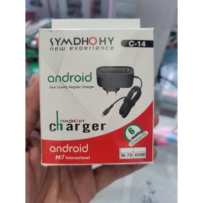 Picture of Symphony Charger with 6 Month Warrnty Cable Mobile Phone Charger For Huawei Samsung Xiaomi-Black