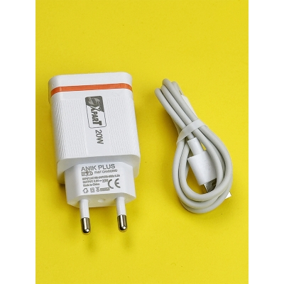 Picture of 20W Fast Charger For iPhone Samsung OPPO Vivo Xiaomi Realme Type C Charger Quick Charge 4.0 QC 3.0 For iPhone Android-White