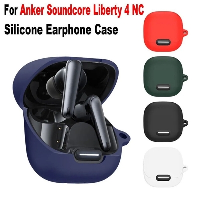 Picture of Anker Soundcore Liberty 4 NC Only cover Premium Artificial Carrying cover Shockproof Earbuds Protective Cover Box For Buds Bluetooth Headphone Cover