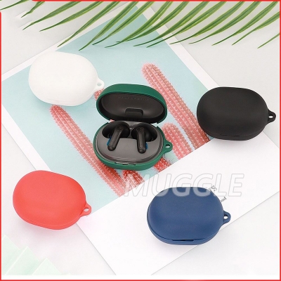 Picture of SoundPEATS T3 Pro Only cover Premium Artificial Carrying cover Shockproof Earbuds Protective Cover Box For Buds Soft Silicone Bluetooth Headphone Cover-Black