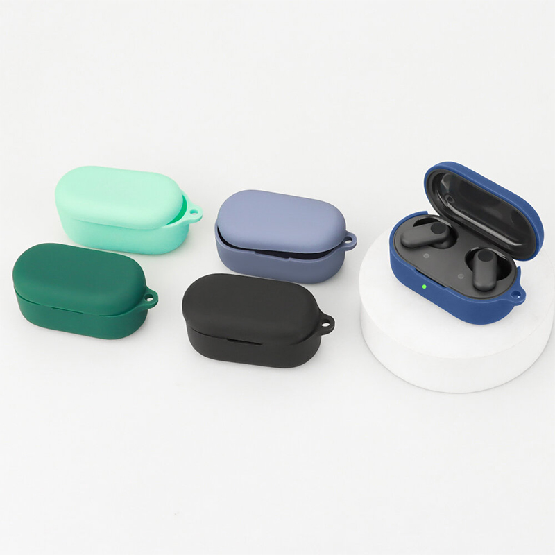 Picture of OnePlus Buds V Only cover Premium Artificial Carrying cover Shockproof Earbuds Cover Box For Buds Soft Silicone Bluetooth Headphone Cover