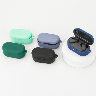 Picture of OnePlus Buds V Only cover Premium Artificial Carrying cover Shockproof Earbuds Cover Box For Buds Soft Silicone Bluetooth Headphone Cover