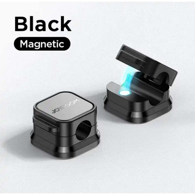 Picture of Joyroom JR-ZS368 Magnetic Cable Organizer (3PCS) _ Black-Black