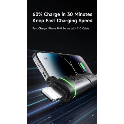 Picture of Mcdodo OT-259 36W USB-C to Auto Power Off Adapter-Black