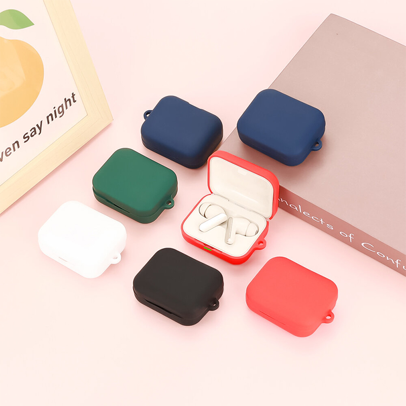 Picture of Realme Buds Air 7 Only cover Premium Artificial Carrying cover Shockproof Earbuds Cover Box For Buds Soft Silicone Bluetooth Headphone Cover