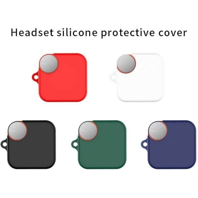 Picture of CMF Nothing Buds Pro Only cover Premium Artificial Carrying cover Shockproof Earbuds Protective Cover Box For Buds Soft Silicone Bluetooth Headphone Cover-Black