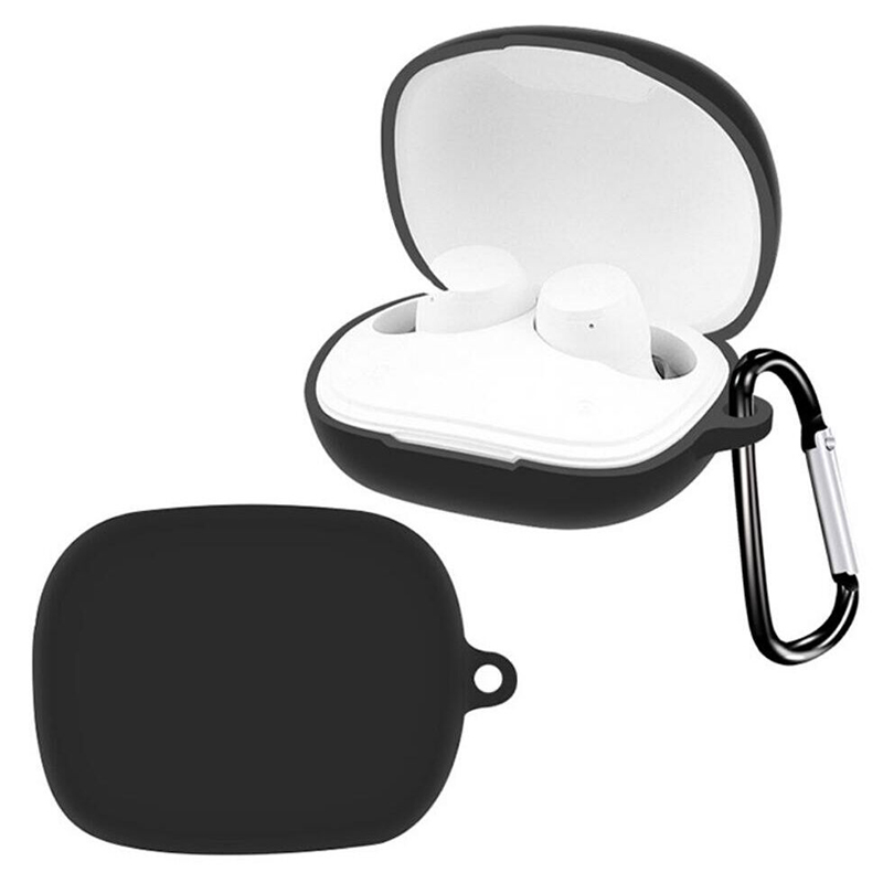 Picture of Edifier X3 Plus Only cover Premium Artificial Carrying cover Shockproof Earbuds Cover Box For Buds Soft Silicone Bluetooth Headphone Cover-Black