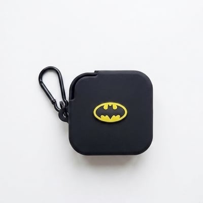 Picture of CMF Nothing Buds Pro Batman Edition Only cover Premium Artificial Carrying cover Shockproof Earbuds Protective Cover Box For Buds Soft Silicone Bluetooth Headphone Cover-Black
