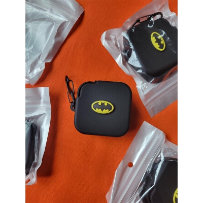 Picture of CMF Nothing Buds Pro 2 Batman Edition Only cover Premium Artificial Carrying cover Shockproof Earbuds Protective Cover Box For Buds Soft Silicone Bluetooth Headphone Cover-Black