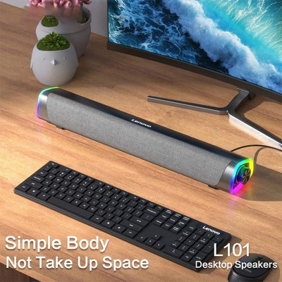 Picture of Lenovo Lecoo DS101 Desktop Speaker-Black