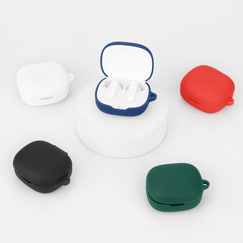 Picture of JBL Wave Flex 2 Only cover Premium cover Earbuds Cover Box For Buds Soft Silicone Cover-Black