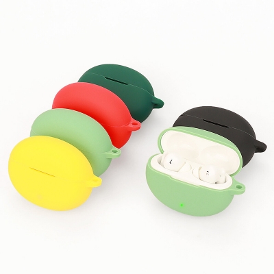 Picture of OnePlus Buds 4 Only cover Premium cover Earbuds Cover Box For Buds Soft Silicone Headphone Cover-Black