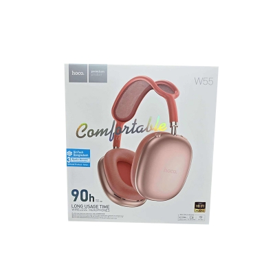 Picture of Hoco W55 Wireless Over-Ear Headphones - Bluetooth Connectivity_ Noise Isolation_ Comfortable Fit_ Rich Sound