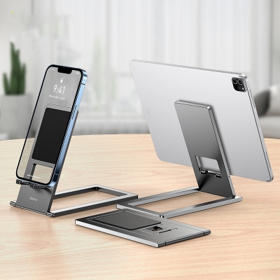 Picture of Baseus Foldable Metal Desktop Holder-Black