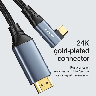Picture of JOYROOM SY-20C1 Type-C to HDMI 4K Elbow Cable (2m)-