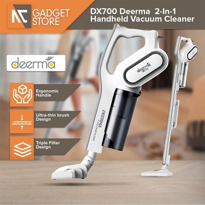 Picture of Deerma DX700 Ultra Quiet Vacuum Cleaner Handheld Strong Suction Vacuum Cleaner-White