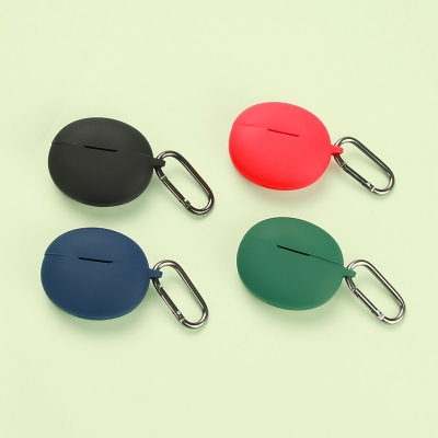 Picture of Honor Choice X5S Pro Only cover Premium Artificial Carrying cover Shockproof Earbuds Cover For Buds Soft Silicone Bluetooth Headphone Cover-Black