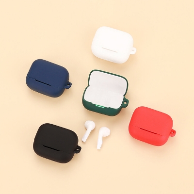 Picture of Anker Soundcore K20i Only cover Premium Artificial Carrying cover Shockproof Earbuds Cover For Buds Soft Silicone Bluetooth Headphone Cover-Black