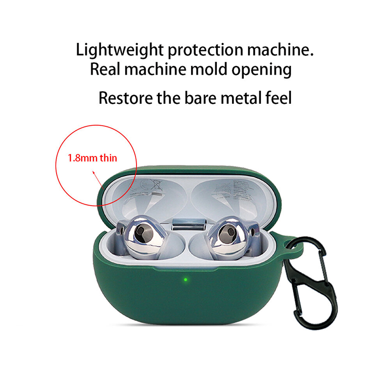 Picture of For Huawei FreeBuds Pro 4 Only cover Premium cover Shockproof Earbuds Cover Box For Buds Soft Bluetooth Headphone Cover-Black