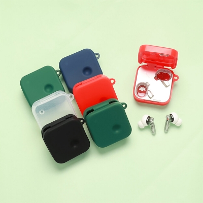 Picture of For CMF Nothing Ear 3 Only cover Premium cover Shockproof Earbuds Cover Box For Buds Soft Silicone Bluetooth Headphone Cover-Black