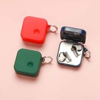 Picture of For CMF Nothing Ear 3 Only cover Premium cover Shockproof Earbuds Cover Box For Buds Soft Silicone Bluetooth Headphone Cover-Black