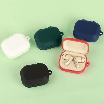 Picture of Realme Buds Air 8 Only cover Premium Artificial Carrying cover Shockproof Earbuds Cover For Buds Soft Silicone Bluetooth Headphone Cover